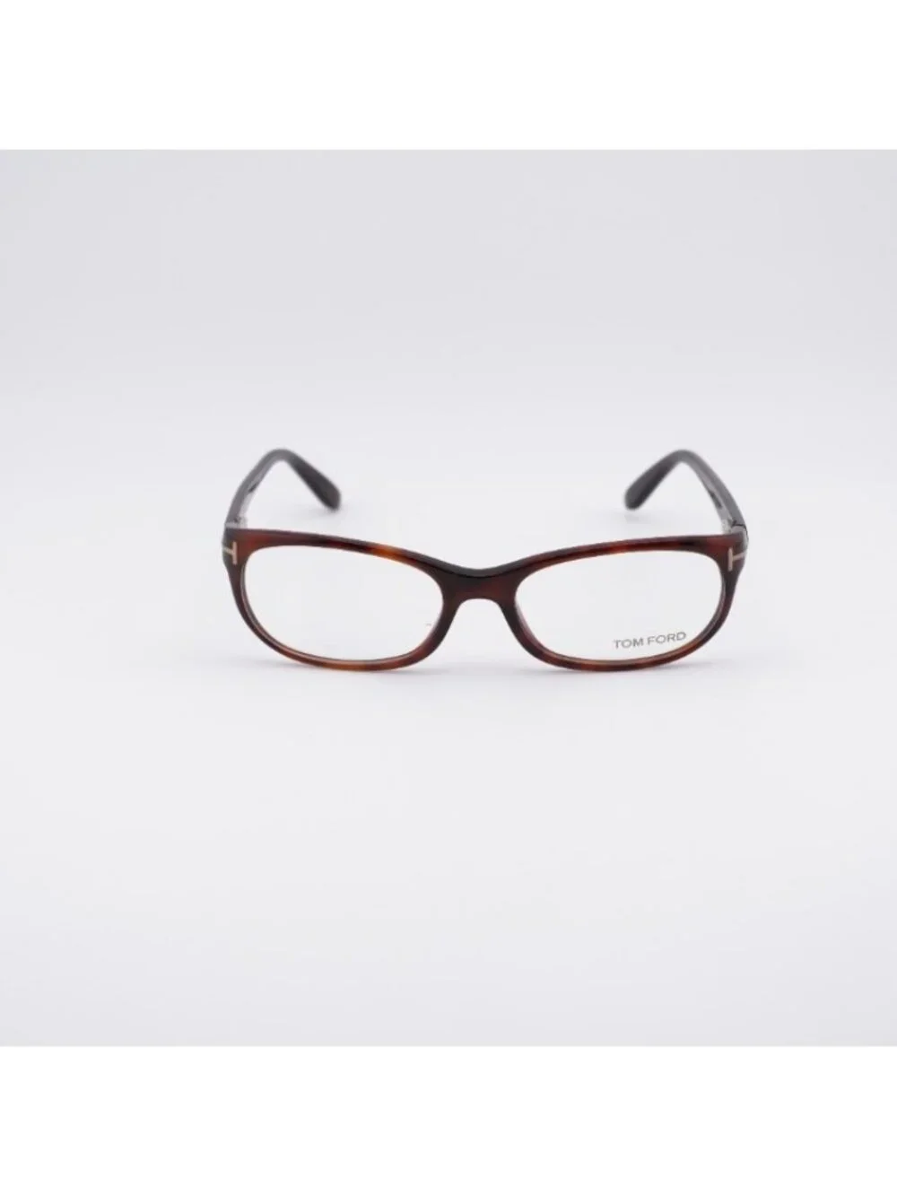 Tom Ford FT5229 052 Eyeglasses Havana 54mm Rectangle Frame